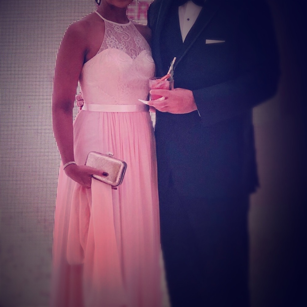 Light pink formal gown - Size XS